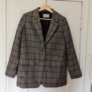 Everlane wool blend blazer size 2